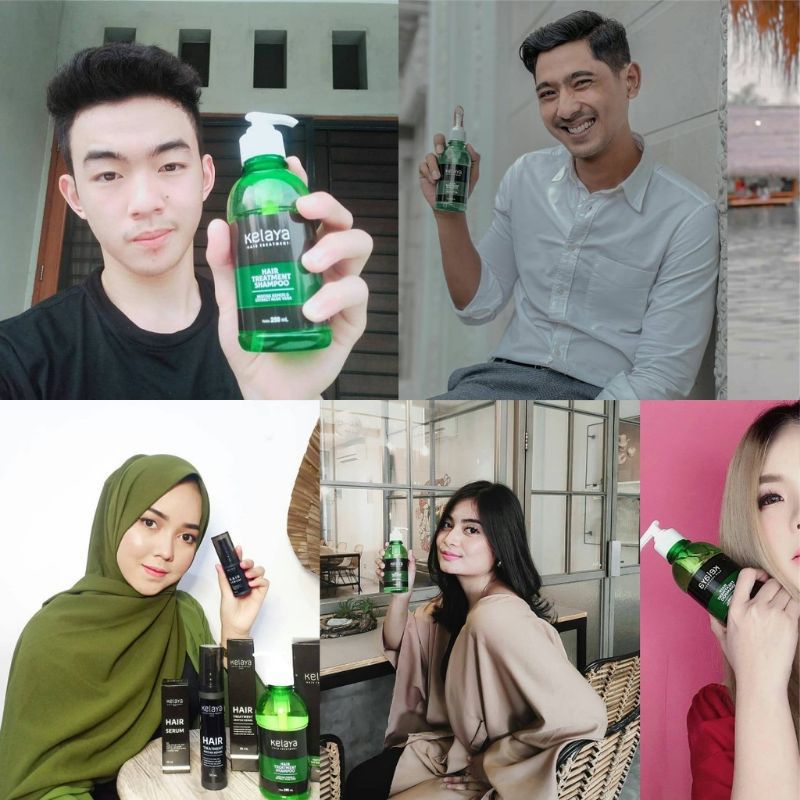 ORIGINAL SHAMPO KELAYA HAIR TREATMENT Kelaya Shampoo ORIGINAL ORI Kelaya shampoo shampo kelaya kalaya klaya penyubur penumbuh rambut rontok botak-3