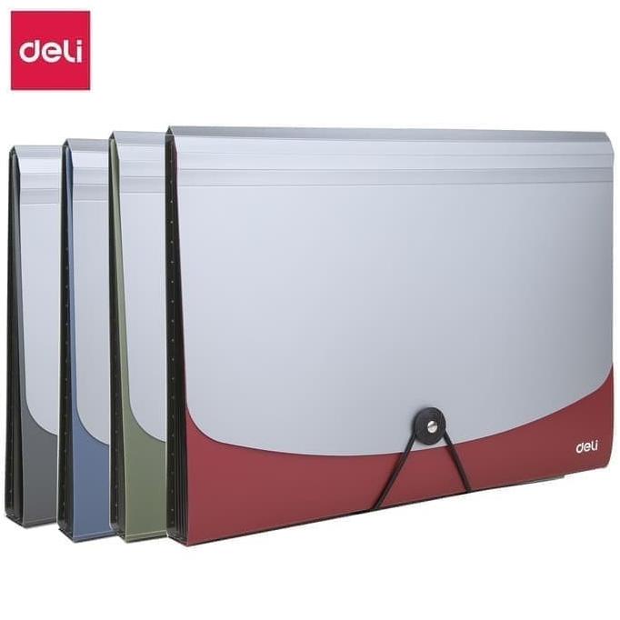 

BAYAR COD Deli Expanding File A4, organizer map dompet dokumen [E38151] BERGARANSI Kode 754