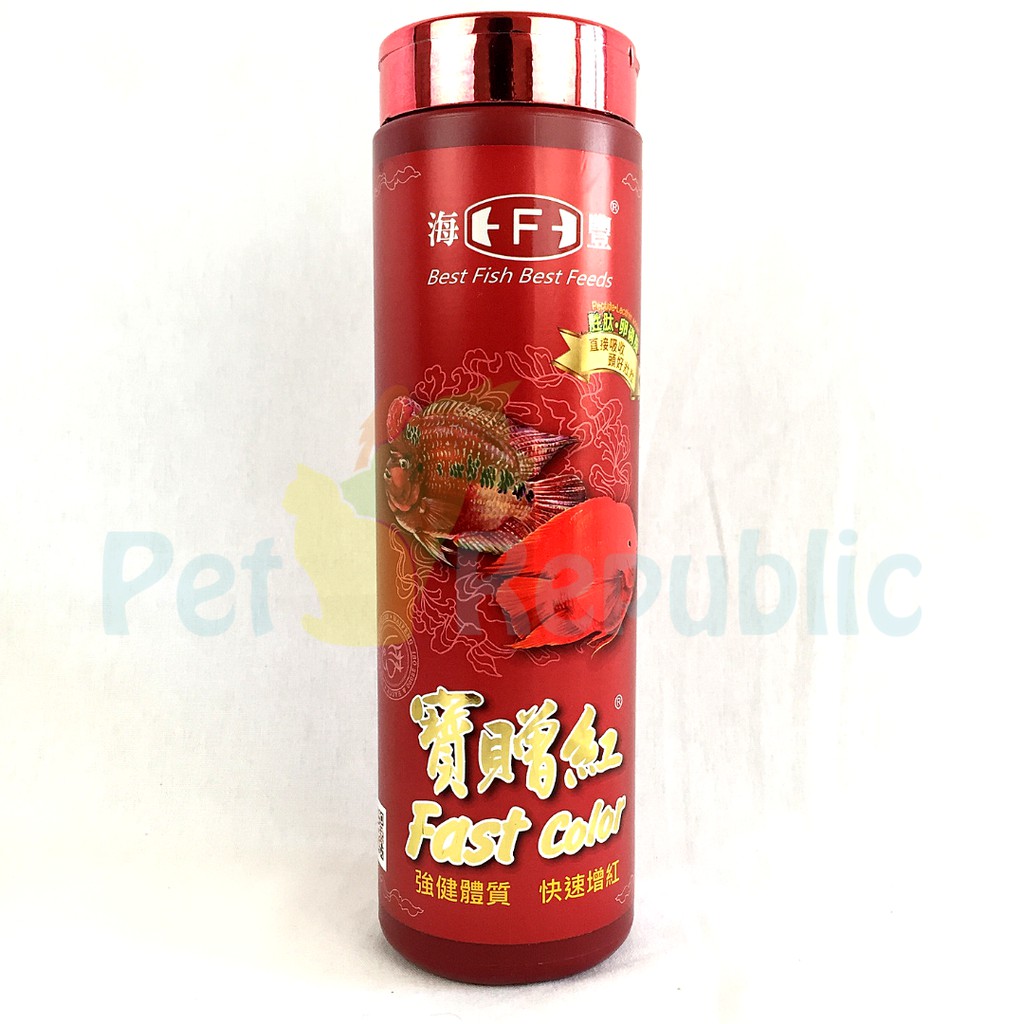 

HAIFENG Makanan Ikan Hias Pao Cheng Hong B.Parrot and Louhan Small 235gr