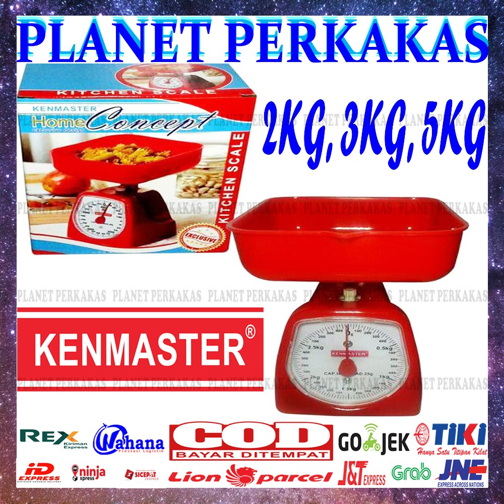 Timbangan Kue Manual 5kg Kenmaster Timbangan Dapur Analog ORIGINAL