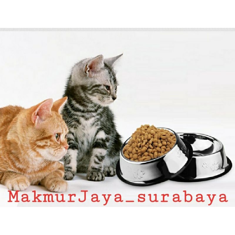 Pets Bowl stainless/Tempat makan&amp;Minum anjing,Kucing&amp;hewan kesayangan anda,anti selip