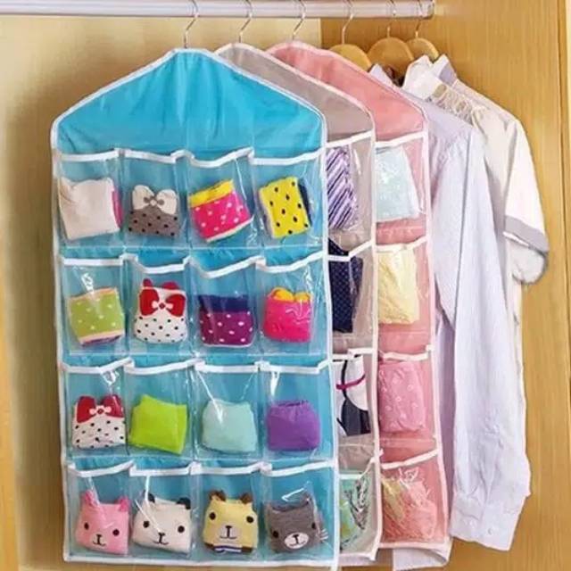 Korean Underware Pouch Bag Organizer / Tempat Penyimpanan Pakaian Dalam Moneykick_