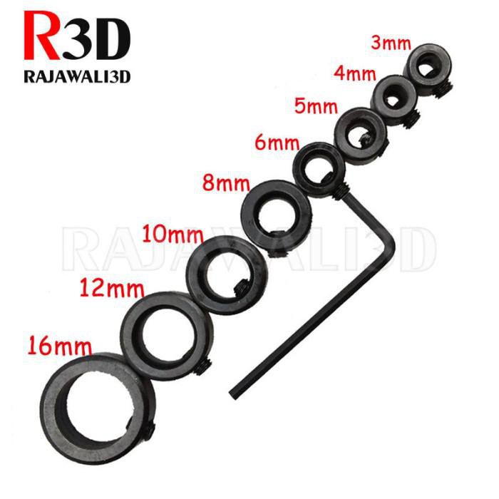 LockCollar Lock Collar 8mm Steel Black