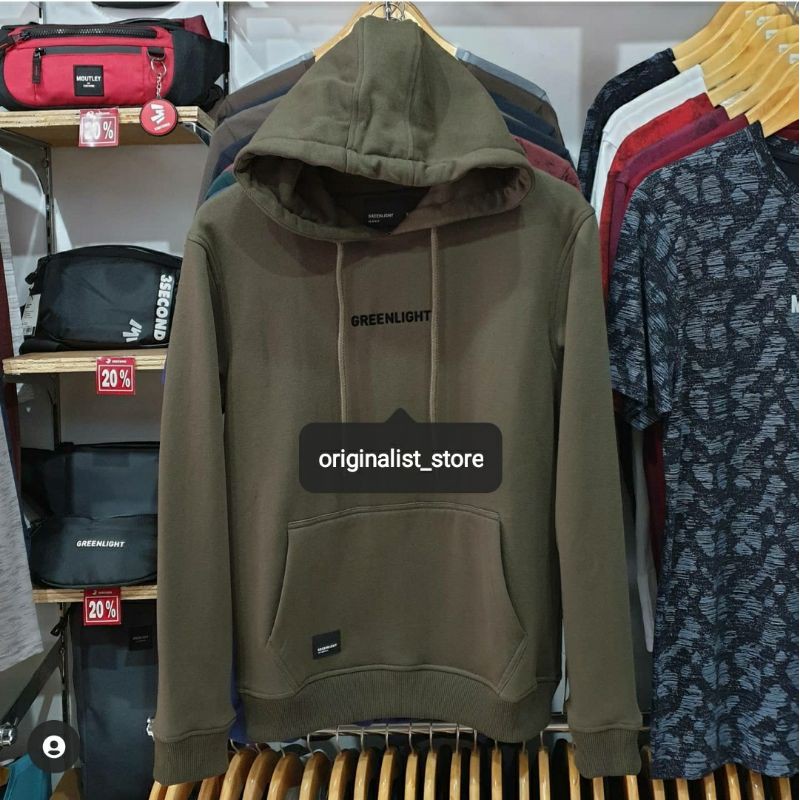 Jaket Greenlight Original Ariel Fashion Hoodie New Colour