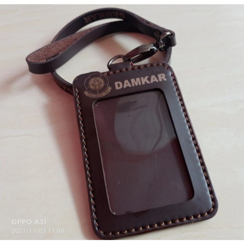 

Kalung ID Card Name Tag DAMKAR Coklat