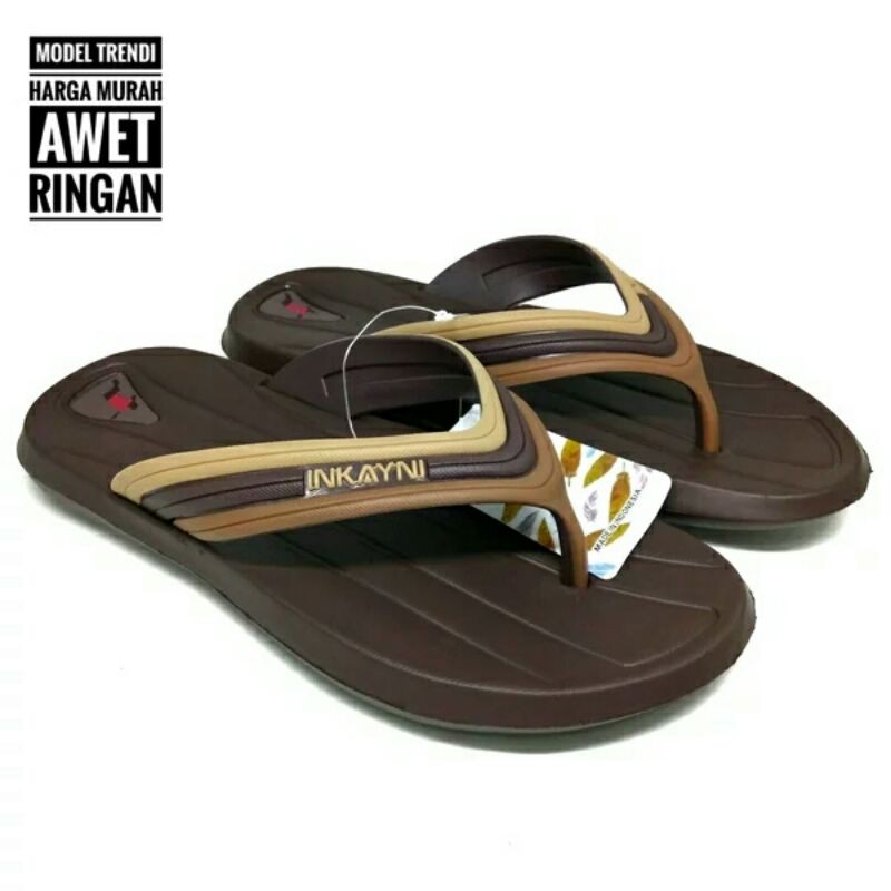 Sandal INKAYNI / Sendal INKAYNI / Sandal Trendy Untuk Pria Dan Wanita / Sandal Casual Nyaman