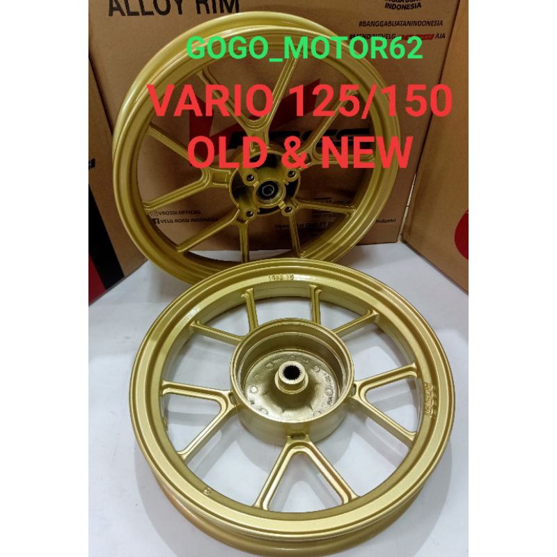Velg Pelak Pelek Racing VRossi Venom Calisto Honda Vario 125/150 OLD & NEW