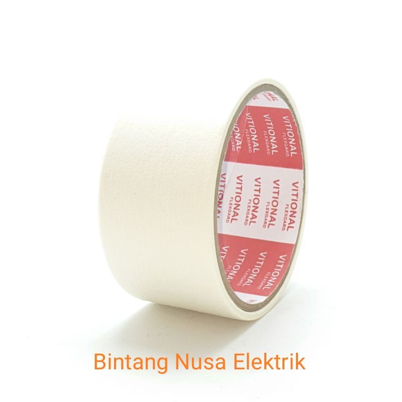 Vitional Isolasi Kertas Besar/ Isolasi kertas 2 Inch/ Plakband Kertas 2 Inch/ Lakban Kertas 2 Inch/ Masking Tape/ Paper Masking/ Duct Masking Tape/ Kertas Lakban/ Solasi Kertas 2 Inch/ Washi Tape/ Pita Perekat 2 Inch