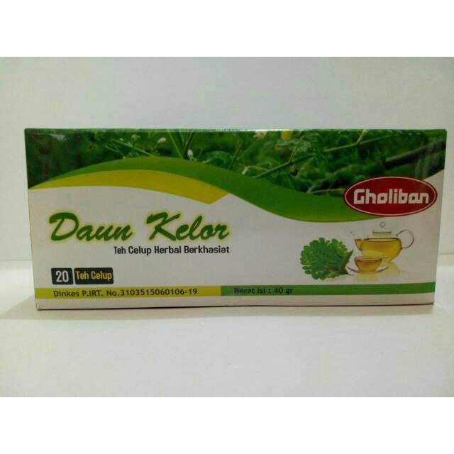 

Gholiban Teh Celup Daun Kelor