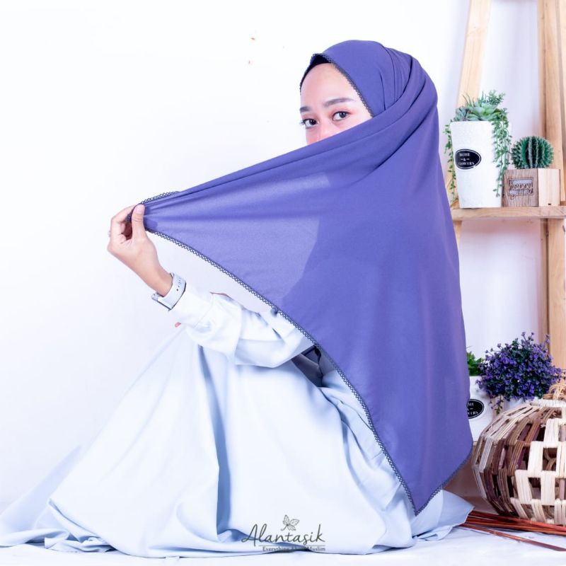 Alantasik Pashmina crochet embrodery pasmina picot R.17