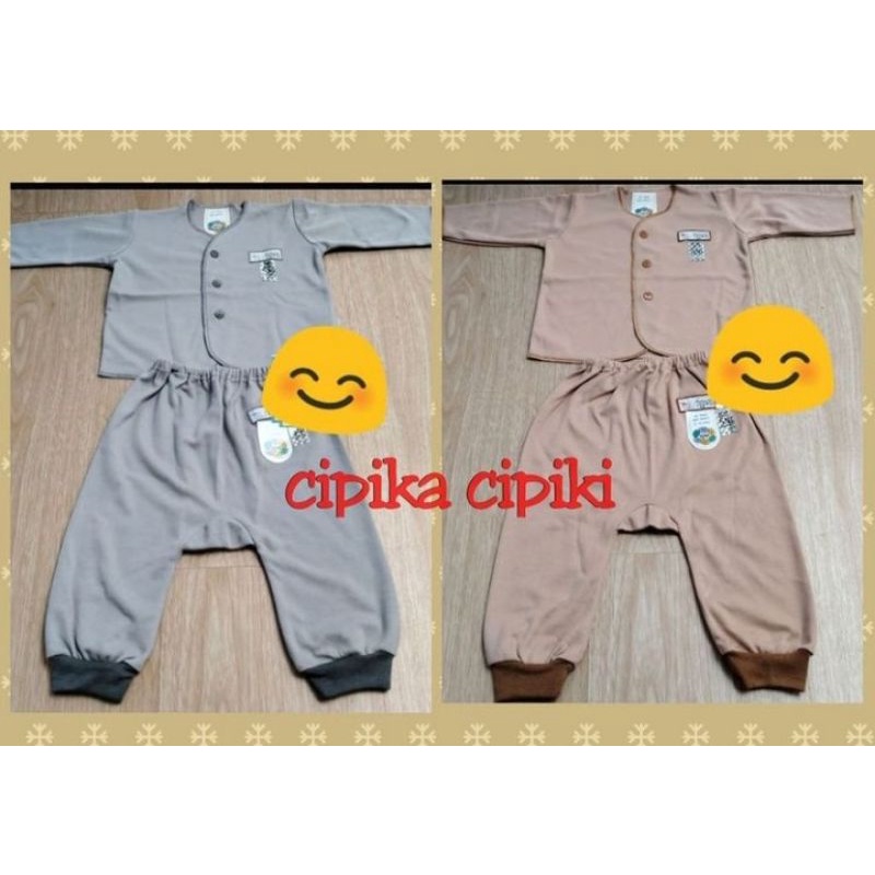 Nova setelan baju bayi panjang warna NB