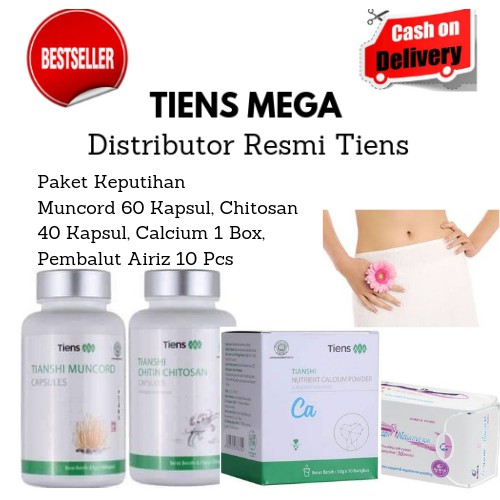 Tiens Paket Keputihan + Kartu Member Tiens Mega