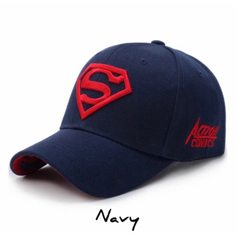 Terbaru Topi Pria SUPERMAN Baseball BORDIR Fashion Outdoor snapback Topi Fashion Casual Import