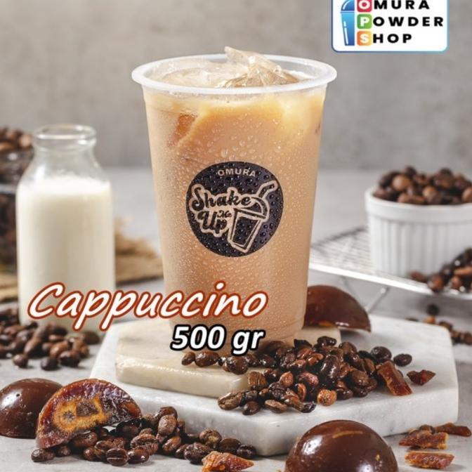 

[COD] Omura Shake Premium Plain bubble drink powder serbuk cappucino coffee [COD]