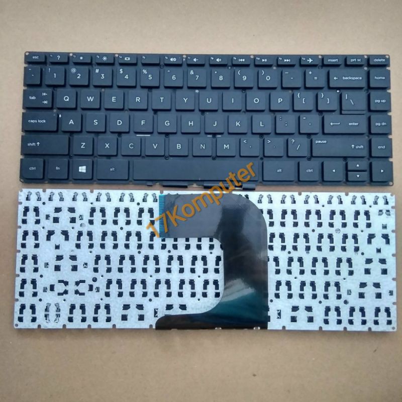 Keyboard laptop HP 240 G5 245 G5 246 G5 Hitam