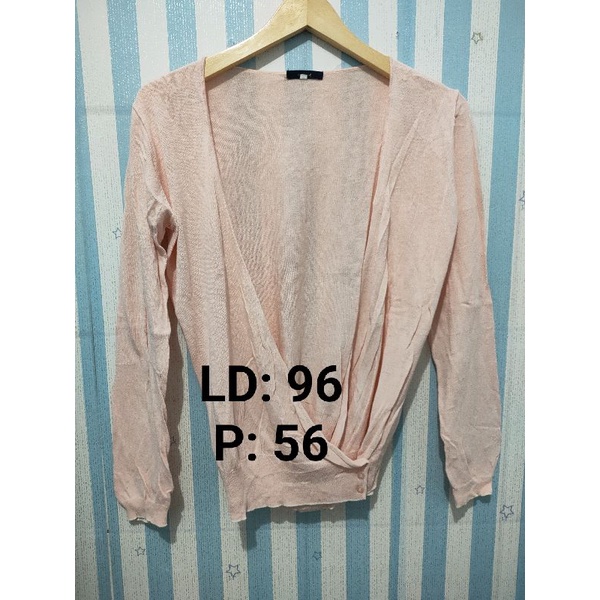 Cardigan Rajut Preloved/Thrift Shop dan Atasan Wanita (001)-15