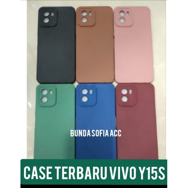 SLIKON/CASE SOFT MACARON TERBARU TIPE VIVO Y15S  TPU CANDY PRO