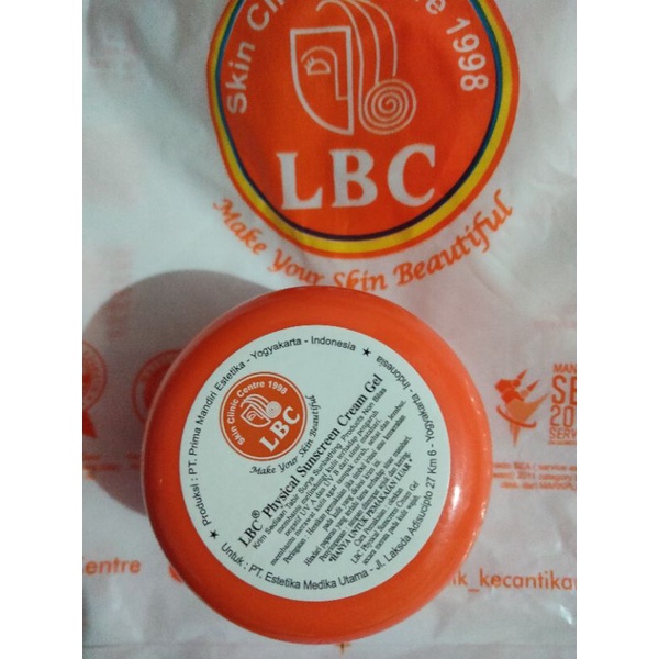 Physical sunscreen LBC