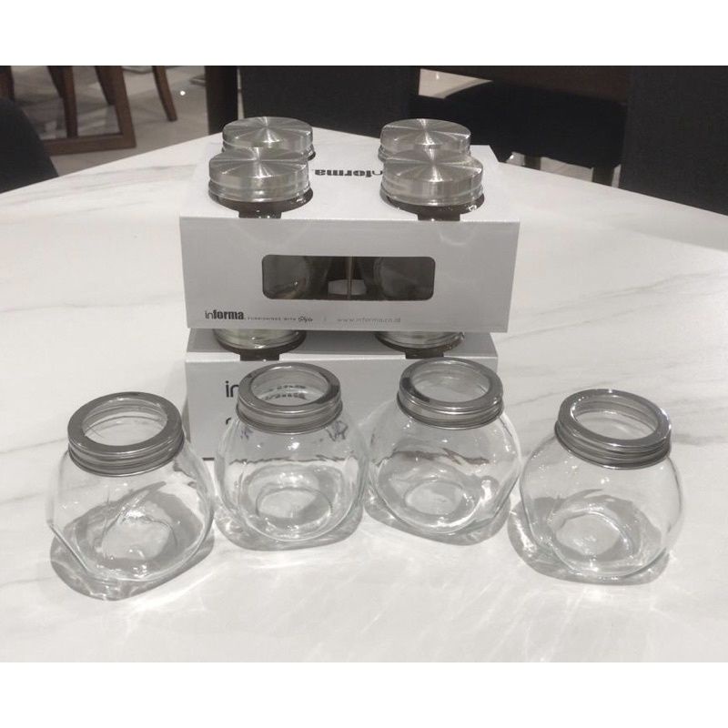 ELEMENTAL SPICE JAR INFORMA ISI 4 / TOPLES BUMBU INFORMA