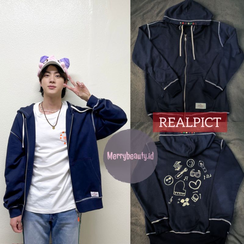 PO Hoodie ZIP-UP BTS PTD PERMISSION TO DANCE ON STAGE SEOUL