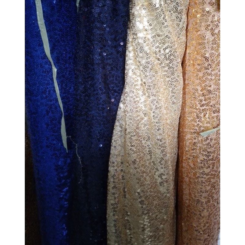 SQ1 KAIN SEQUIN SERIBU PAYET BACKDROP BACKGROUND VLOG