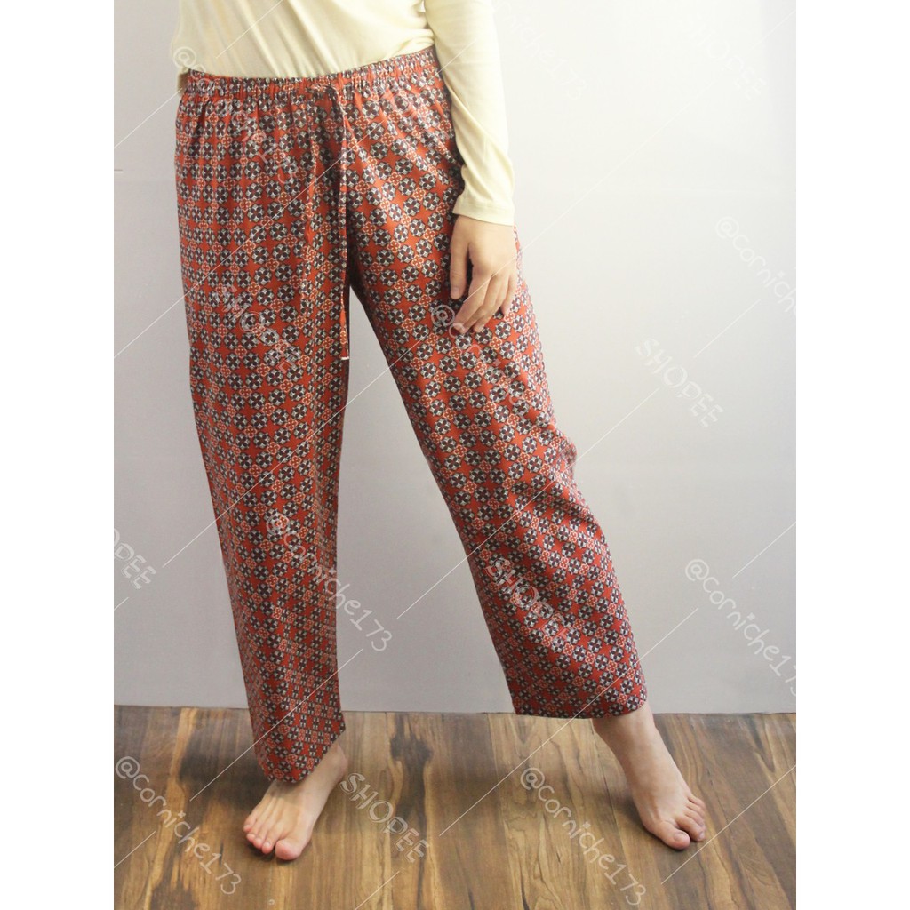 Corniche Batik Pyjamas Pants Orange