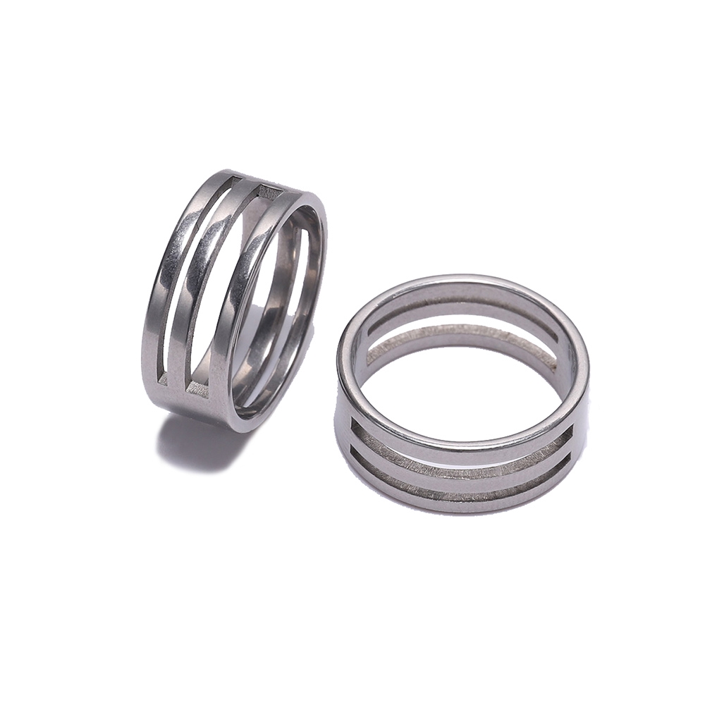 1pc Cincin Jump Ring Bahan Stainless Steel Untuk Membuat Perhiasan Diy