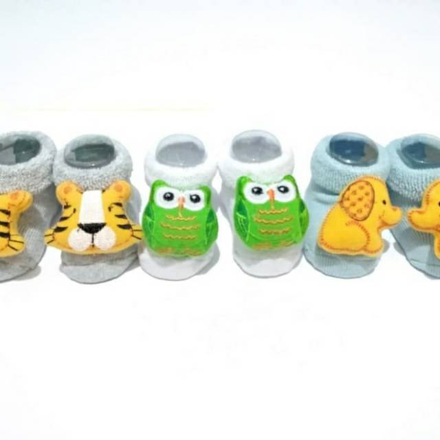 Baby gift set/kaus kaki bayi 3 D