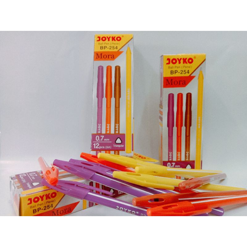 

Ball pen joyko mora isi 1 lsn tinta hitam