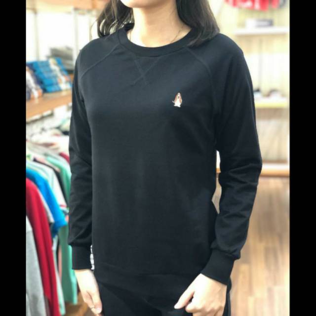 KOREA RAJUT LUCU HITAM BIRU LANGIT UNGU / Sweater Wanita Hush Puppies Regita Original