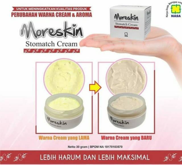 Moreskin Stomatch Cream Nasa Susut Perut