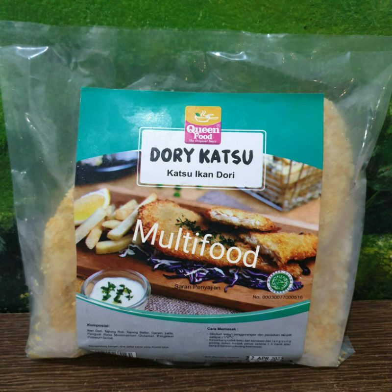 

Dori katsu queen food / dory katsu queen food halal MUI / ikan dori katsu murah enak