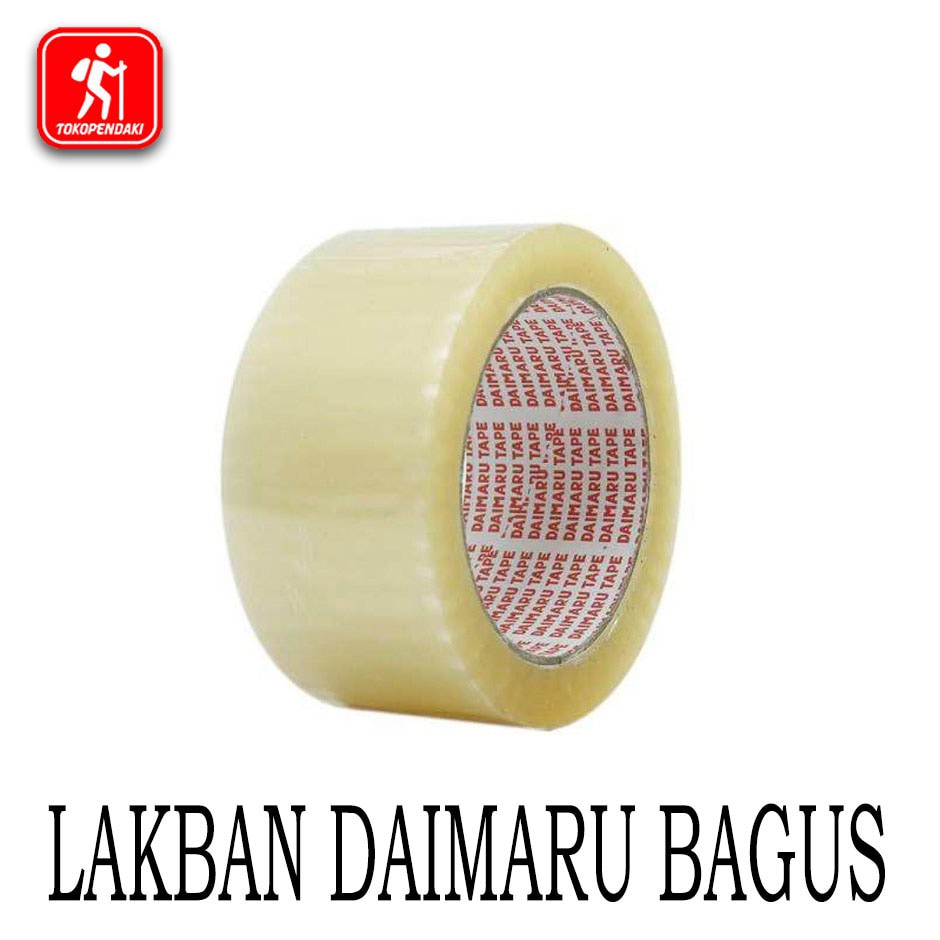 

Lakban Packing Solatip Daimaru Bening 90 Yard 2 Inchi Kualitas Bagus