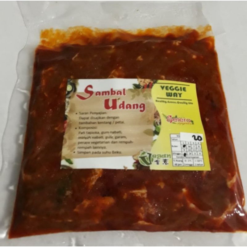

sambal udang vegetarian veggieway