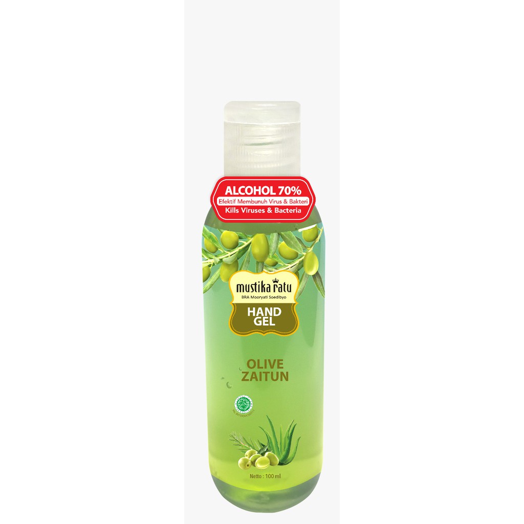 Hand Gel Olive Zaitun Mustikaratu 100ml