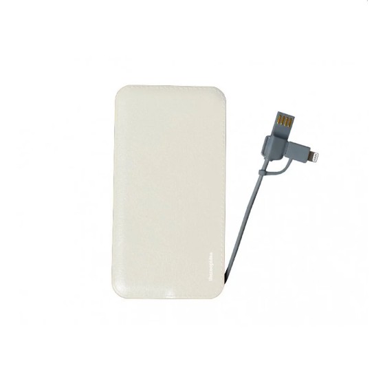 Thecoopidea Slim 4000 + Apple Mfi Connector 2.1a Powerbank 4000mah