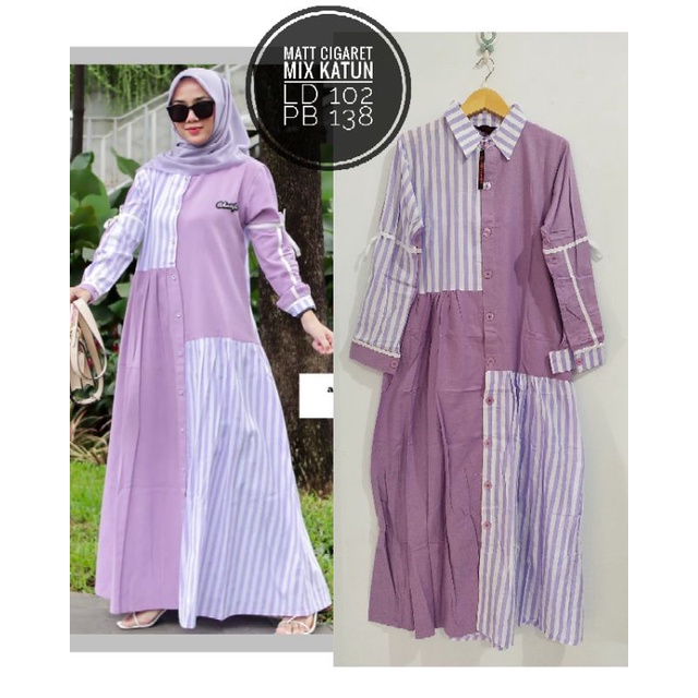 gamis terbaru/gamis KEKINIAN/ gamis wanita