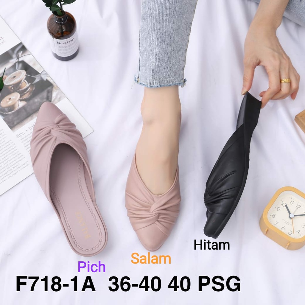Sandal Jelly Wanita Wedges Balance 3302-1-Pich 718
