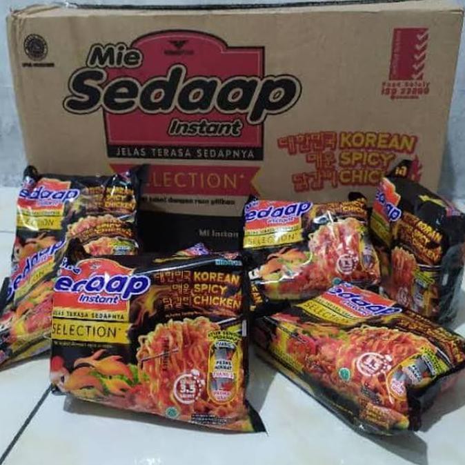 

Terlaris# Indomie Goreng Sedaap Korean Spicy Chicken 87G 1 Dus