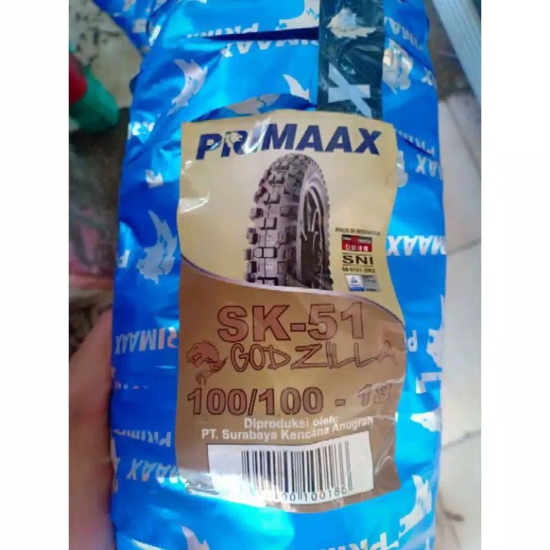 ban primax sk 51 godzilla ring 18 ukuran 100/100-18 ban motor cross/trail
