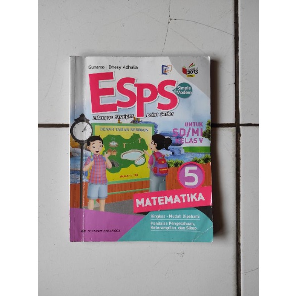 Jual Esps Matematika Kelas 5 SD | Shopee Indonesia