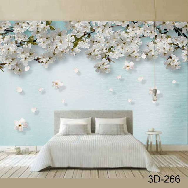 Wallpaper flower 3D