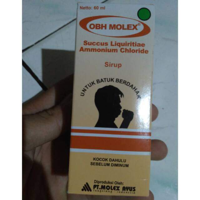 Jual OBH MOLEX/ OBAT BATUK BERDAHAK DEWASA | Shopee Indonesia