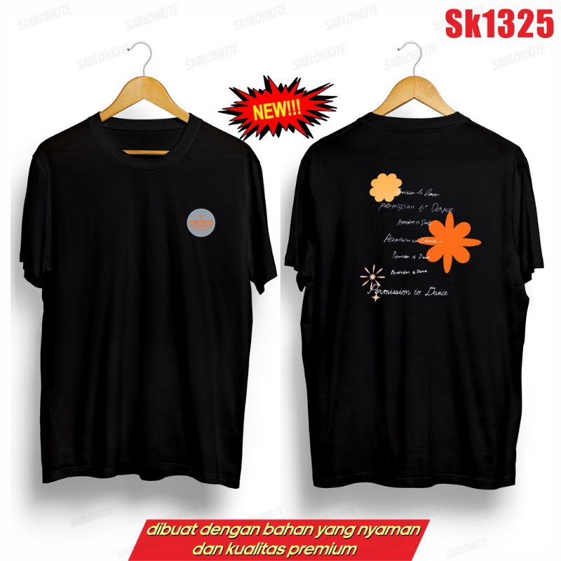 [READY] BTS TSHIRT PERMISSION TO DANCE // TSHIRT BTS // BAJU BTS