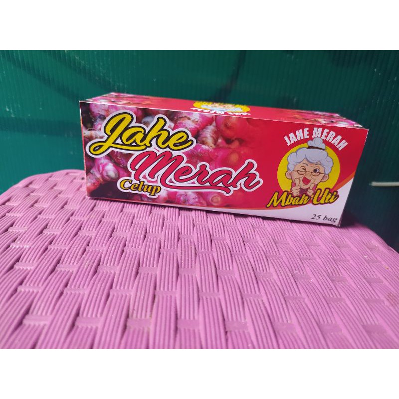 

Jahe murni tanpa gula celup isi 25 bag