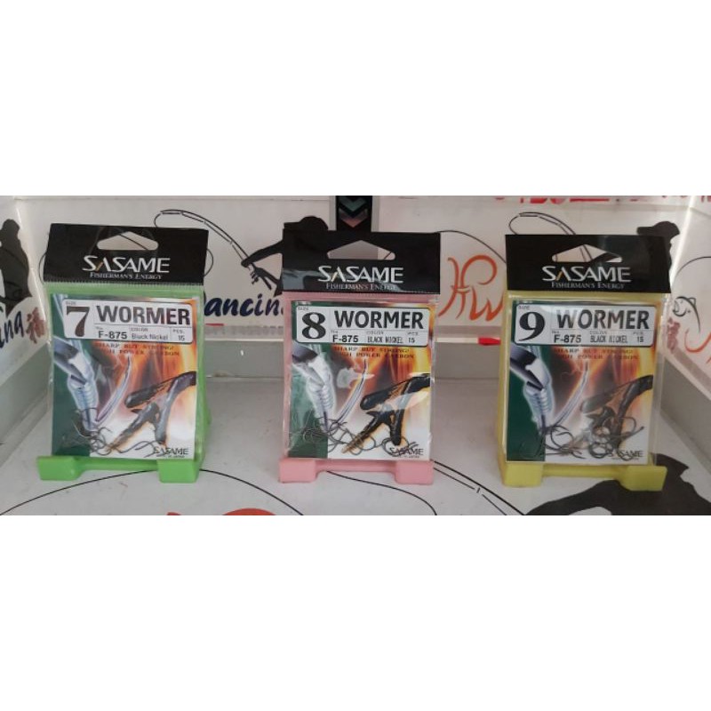 Mata Pancing / Kail Pancing /Mata Kail Sasame Wormer F-875 No. 1 s/d 12