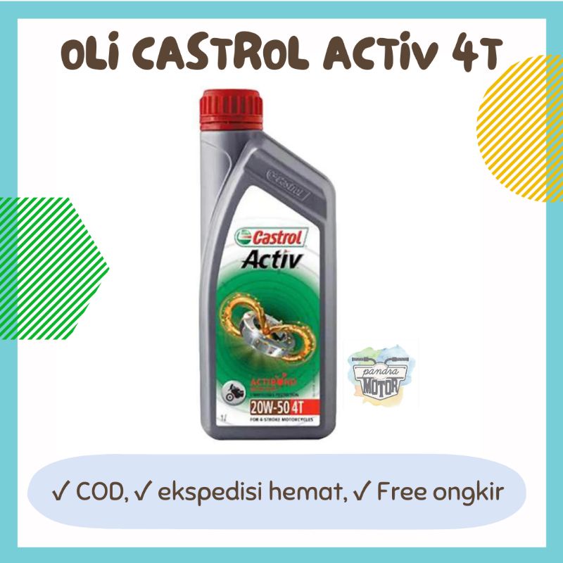 Oli Castrol activ 4T 800 ml ORIGINAL