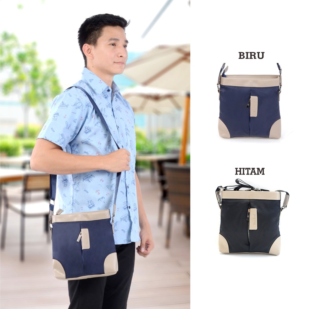 Men Shoulder Fashion Bag Tas Selempang WEST WOOD M501