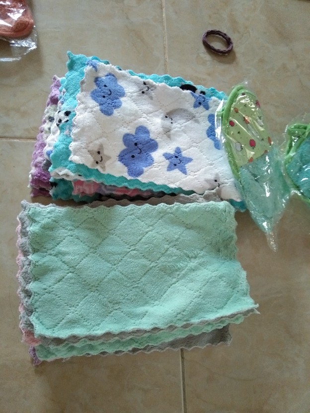 [jy] 059 Kain Lap Motif Kartun Pembersih Multifungsi Model Motif Micro Fiber Microfiber