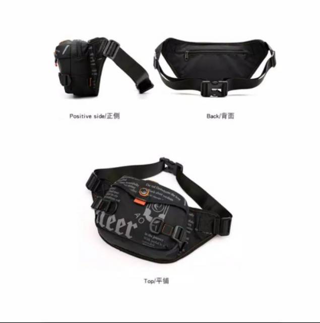 NEW ARRIVAL !!! AOTIAN ORIGINAL Tas Selempang Pria Men Sports Shoulder Waist Bags Fanny